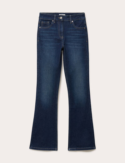 Jeans flare denim stone femme