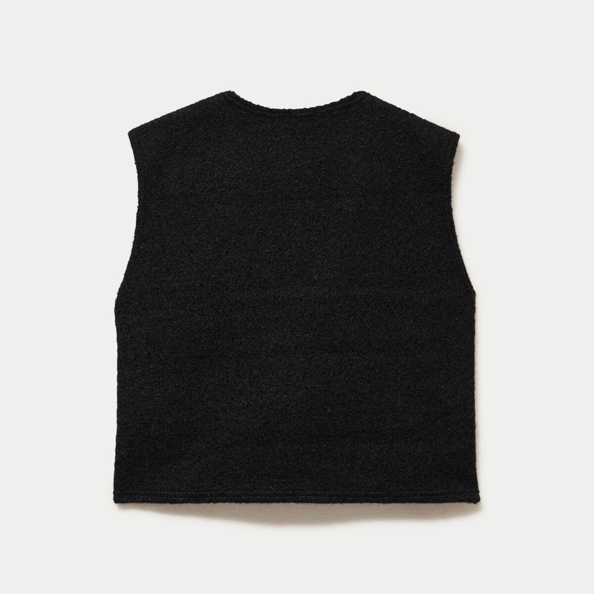 Gilet sans manches noir femme