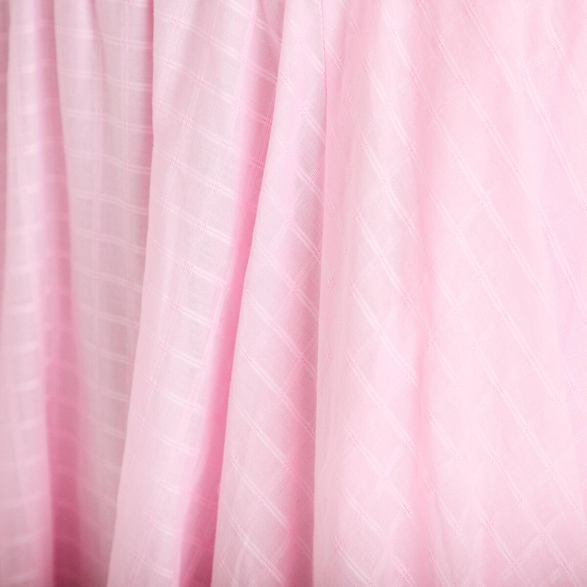 Jupe longue &eacute;vas&eacute;e rose clair femme