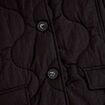Veste ample manches longues noir femme