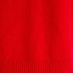 Pull col roul&eacute; manches longues rouge femme