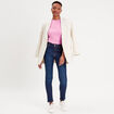 Jeans slim denim stone femme