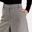 Short regular taille standard tweed noir femme