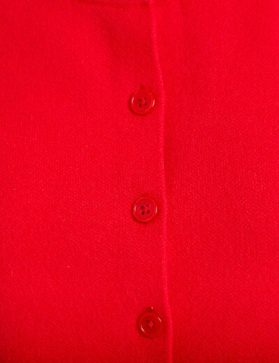 Gilet sans manches rouge femme