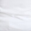 T-shirt ajust&eacute; col v manches courtes blanc femme