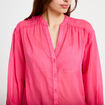 Blouse oversize manches longues rose fushia femme