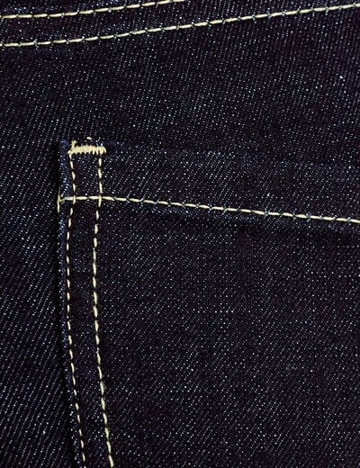 Jean skinny taille haute denim brut rinse femme