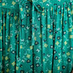 Jupe longue &eacute;vas&eacute;e vert femme