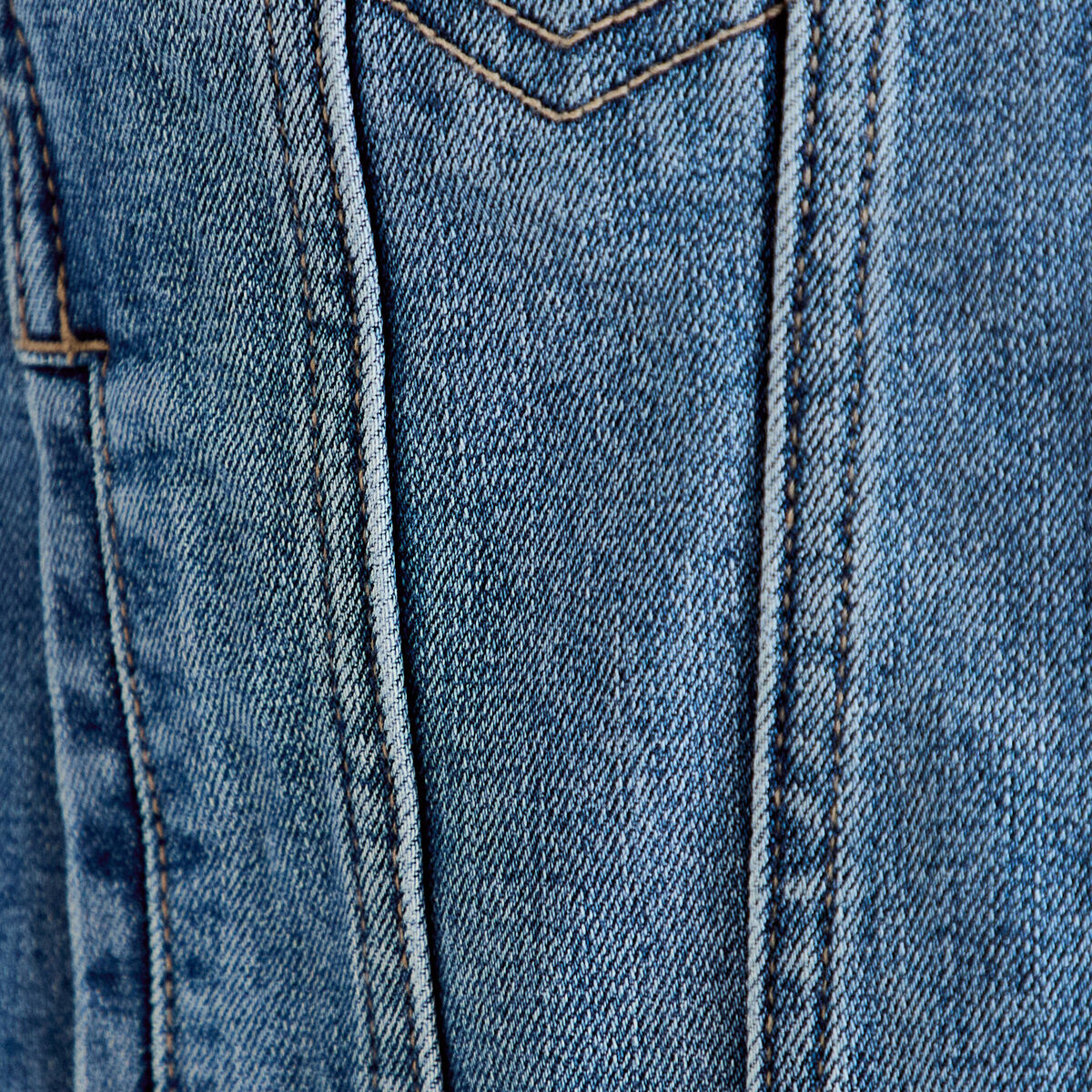 Veste cintr&eacute;e en jean col classique denim double stone femme