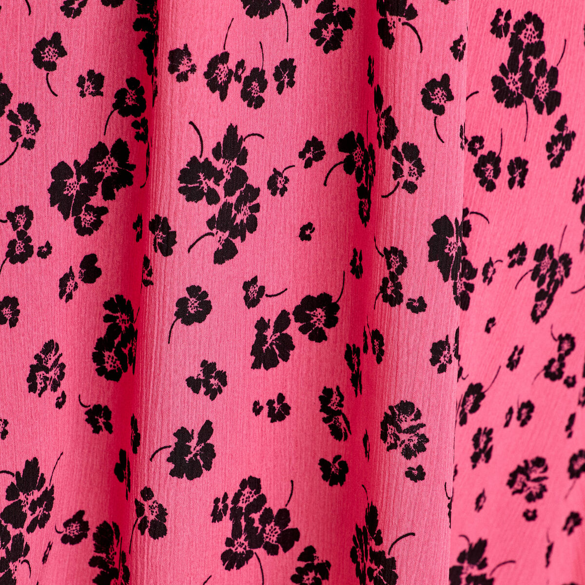Robe longue &eacute;vas&eacute;e col v sans manches rose femme