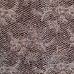Blouse courte droite col v dentelle blanc femme