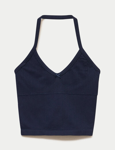 Haut bleu marine femme
