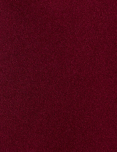 Gilet sans manches col rond bordeaux femme