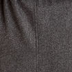 Manteau droit mi-long &agrave; manches longues gris femme
