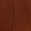 Robe midi droite sans manches en maille marron femme