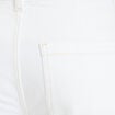 Jean wide leg taille haute denim blanc femme