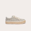 Espadrilles plates beige femme