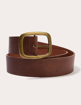 Ceinture marron fonc&eacute; femme