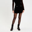 Jupe-short courte noir femme