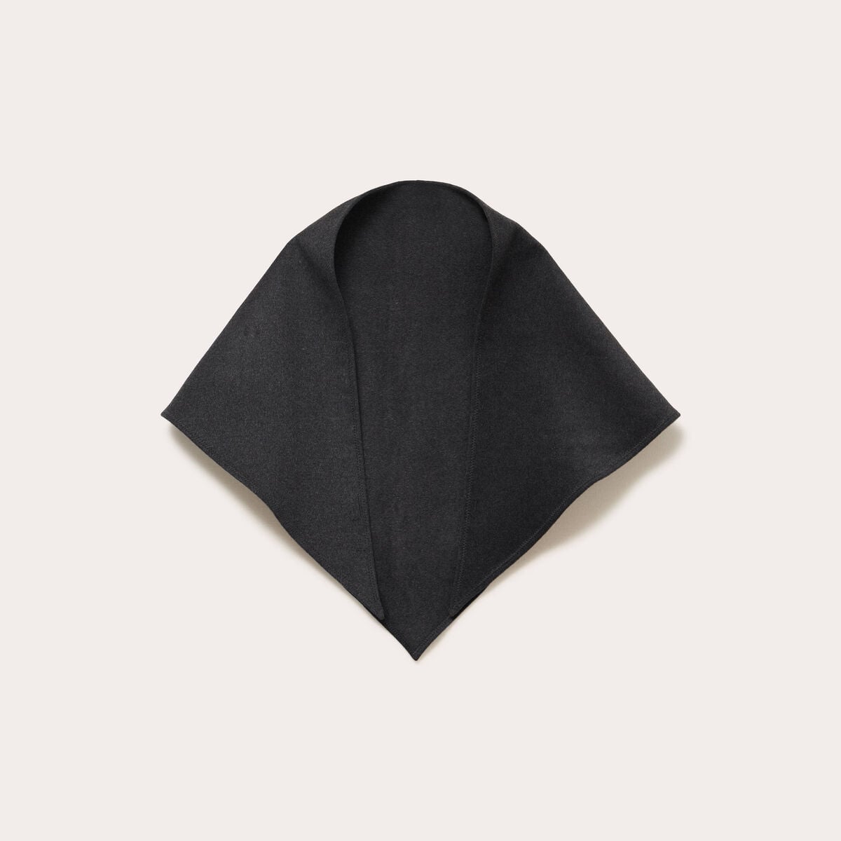 &Eacute;charpe plaid triangle gris fonc&eacute; femme