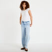 T-shirt manches courtes blanc femme