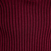 Robe pull patineuse manches longues bordeaux femme