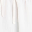 Blouse col claudine ecru femme