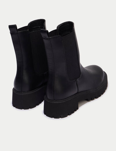 Bottines noir femme