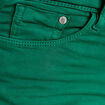 Jeans slim 5 poches vert &eacute;meraude femme