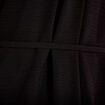 Robe longue droite col v bretelles fines noir femme