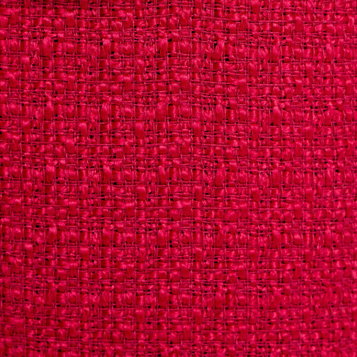 Short tweed taille haute rouge clair femme