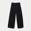 Pantalon bootcut taille standard noir femme