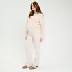 Pantalon bootcut taille standard sable femme