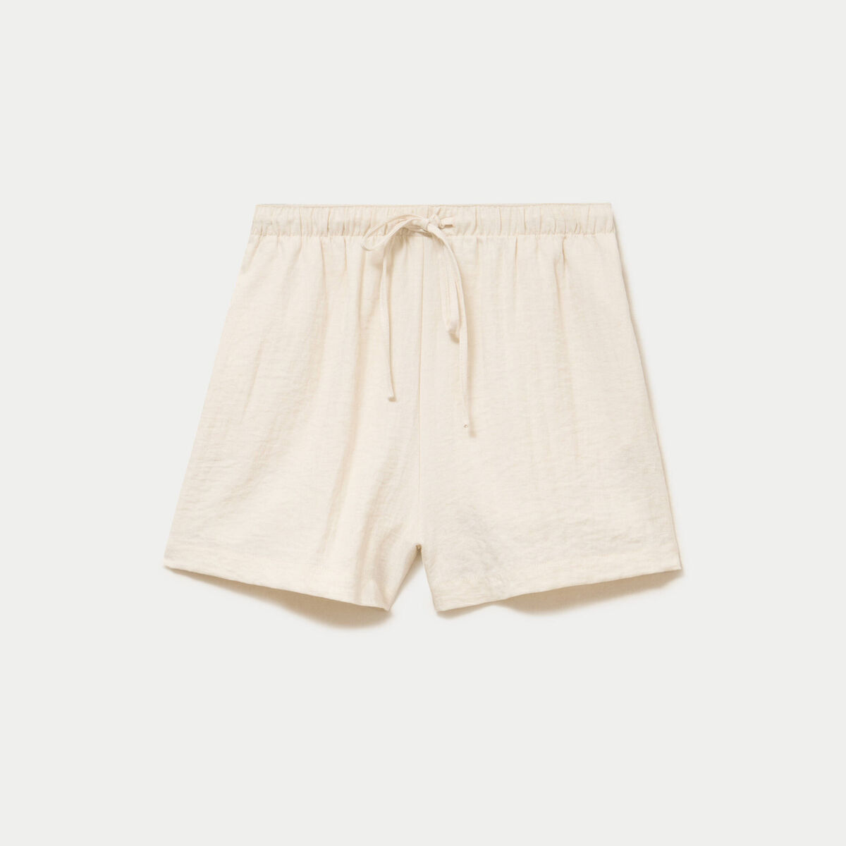 Short coupe flare ecru femme