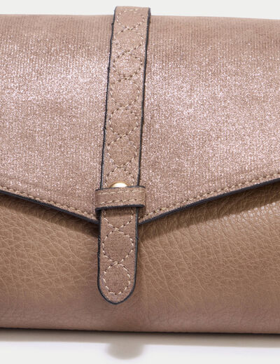 Sac similicuir beige femme