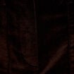Short large en velours marron fonc&eacute; femme
