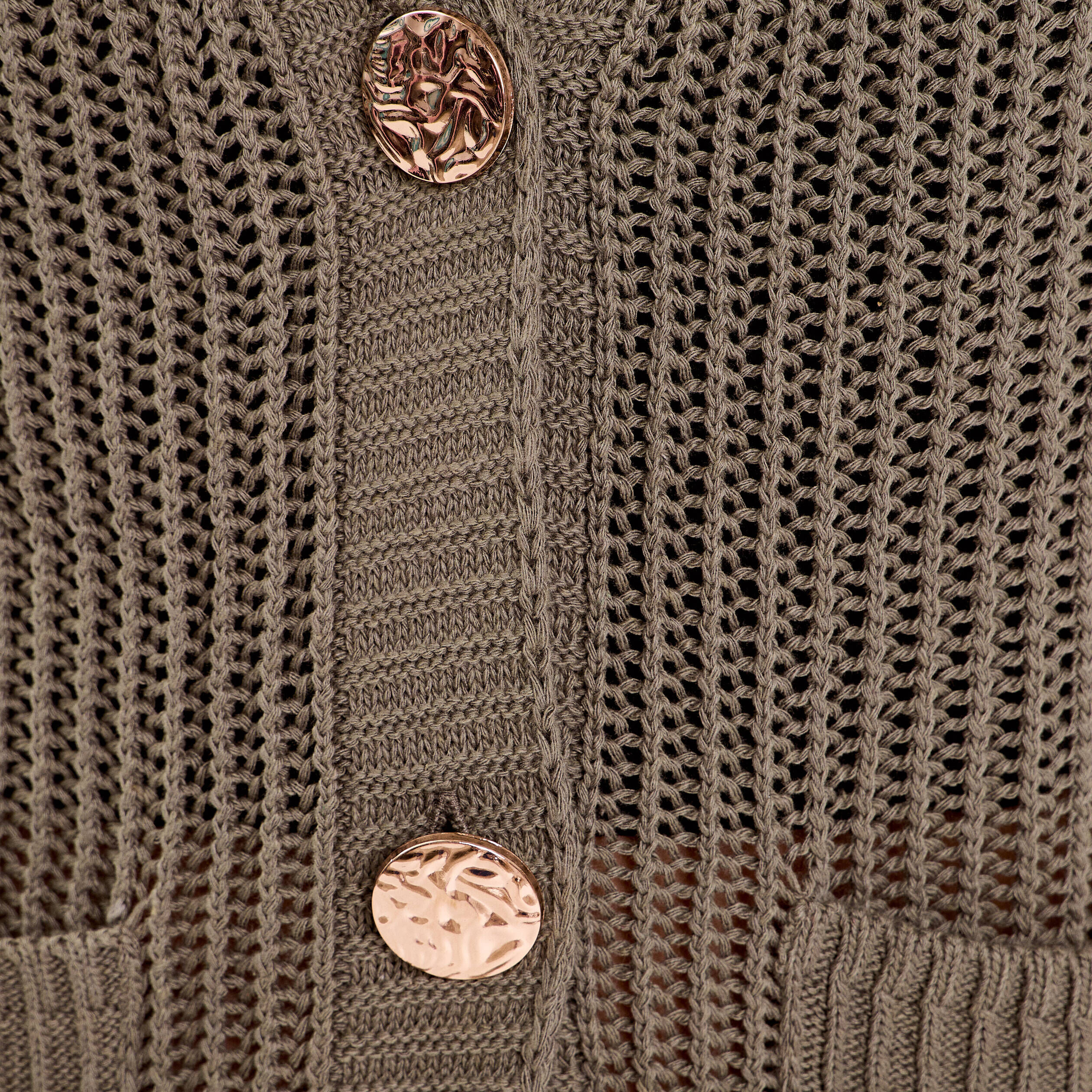 Tenue 2 Pièces Femme : Cardigan Ouvert Et Pantalon Moulant En Tricot Côtelé - 95% Polyester, Manches Longues - 2