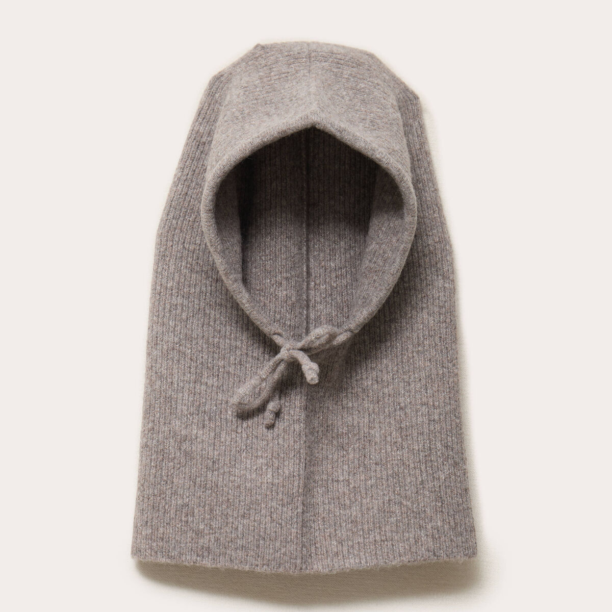 Cagoule beige femme