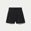 Short taille haute noir femme