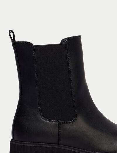 Bottines noir femme