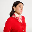 Foulard ecru femme