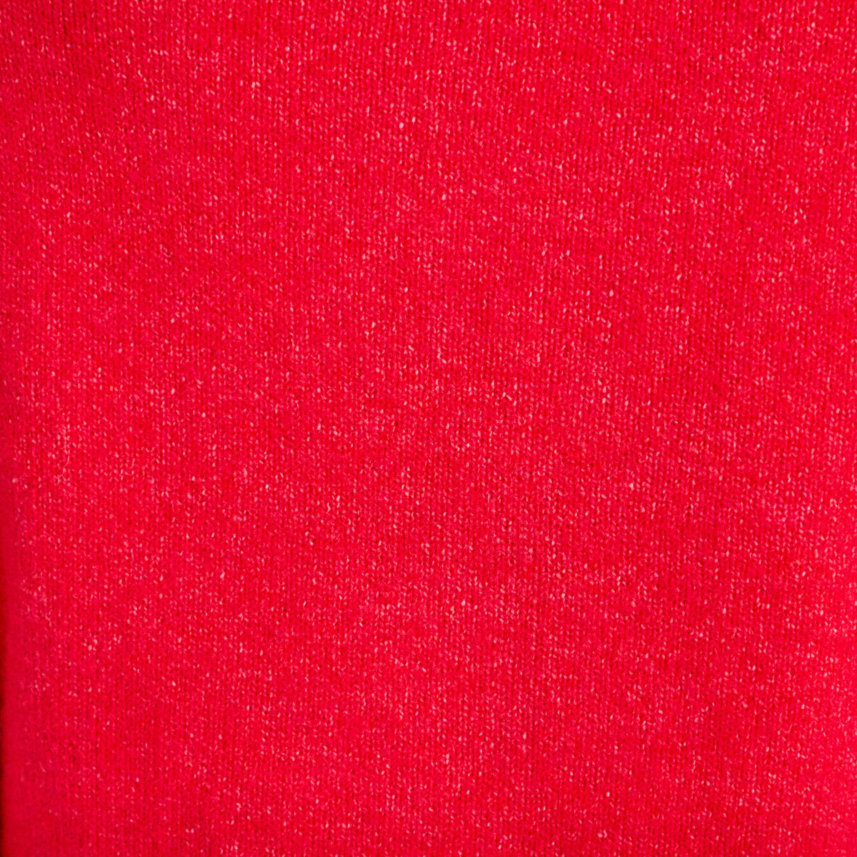 Gilet boutonn&eacute; manches longues rouge femme