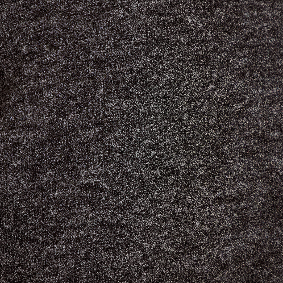 Pull d&eacute;tails de dentelle gris fonc&eacute; femme