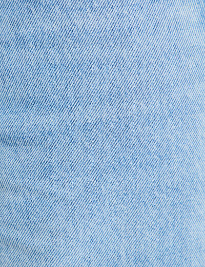 Jean d&eacute;tails clout&eacute;s denim bleach femme