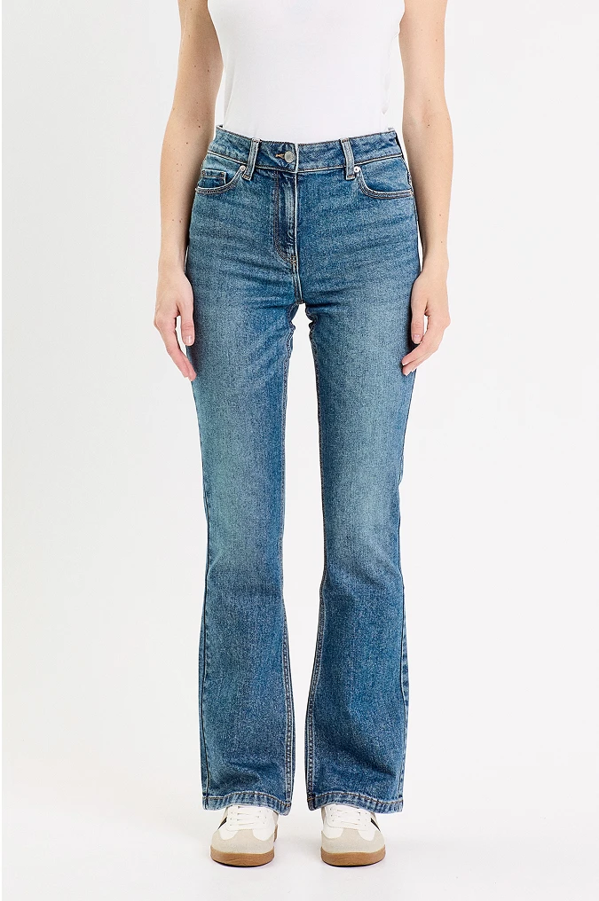 Visuel jeans flare