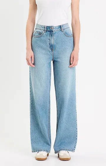 Jeans taille haute