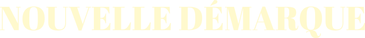Nouvelle démarque