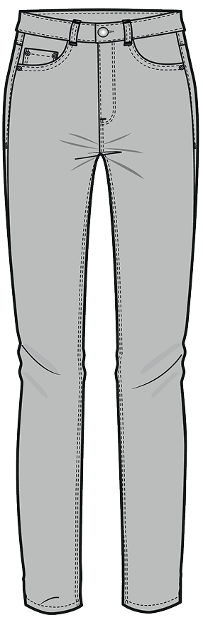 Croquis coupe Wide Leg