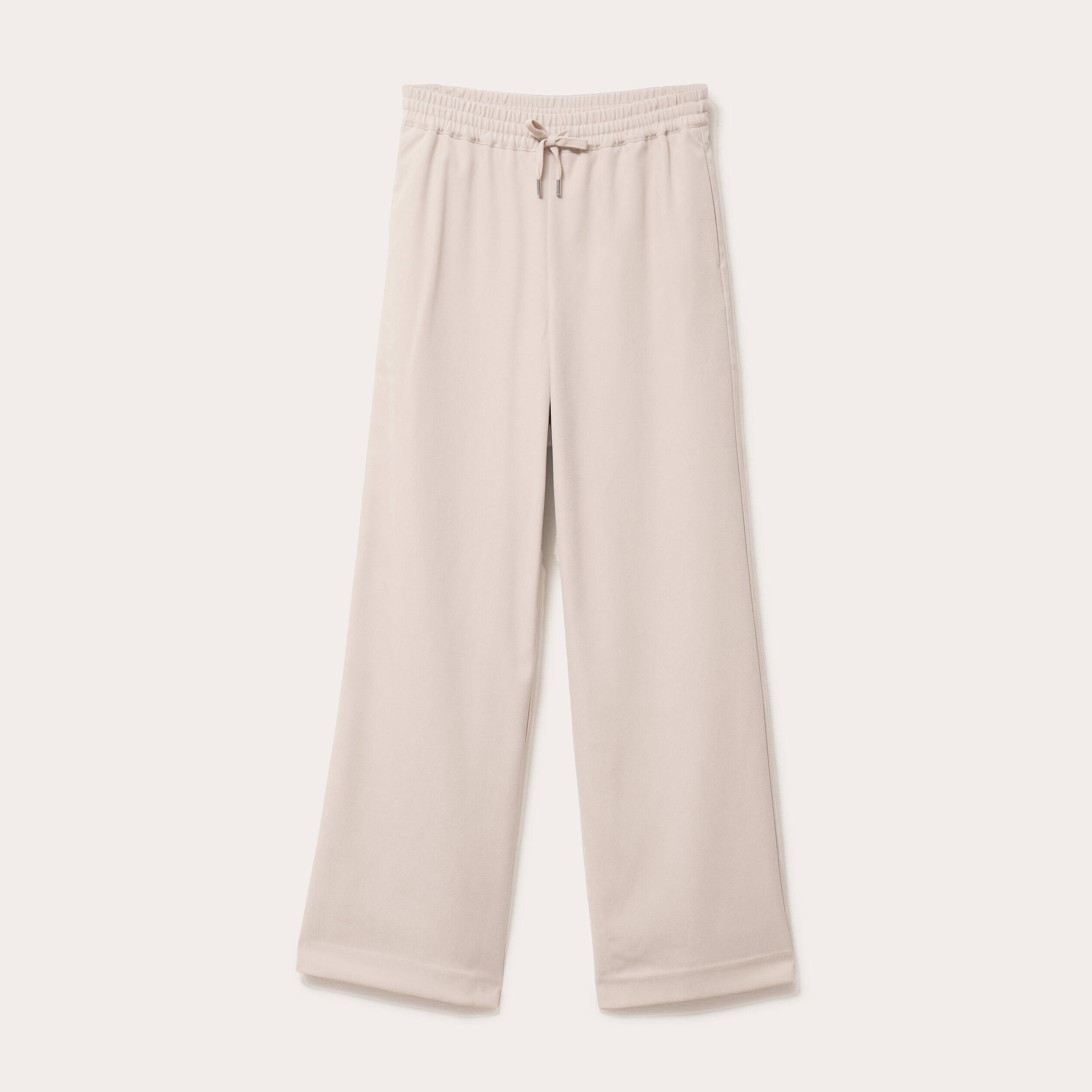 Pantalon large fluide sable femme