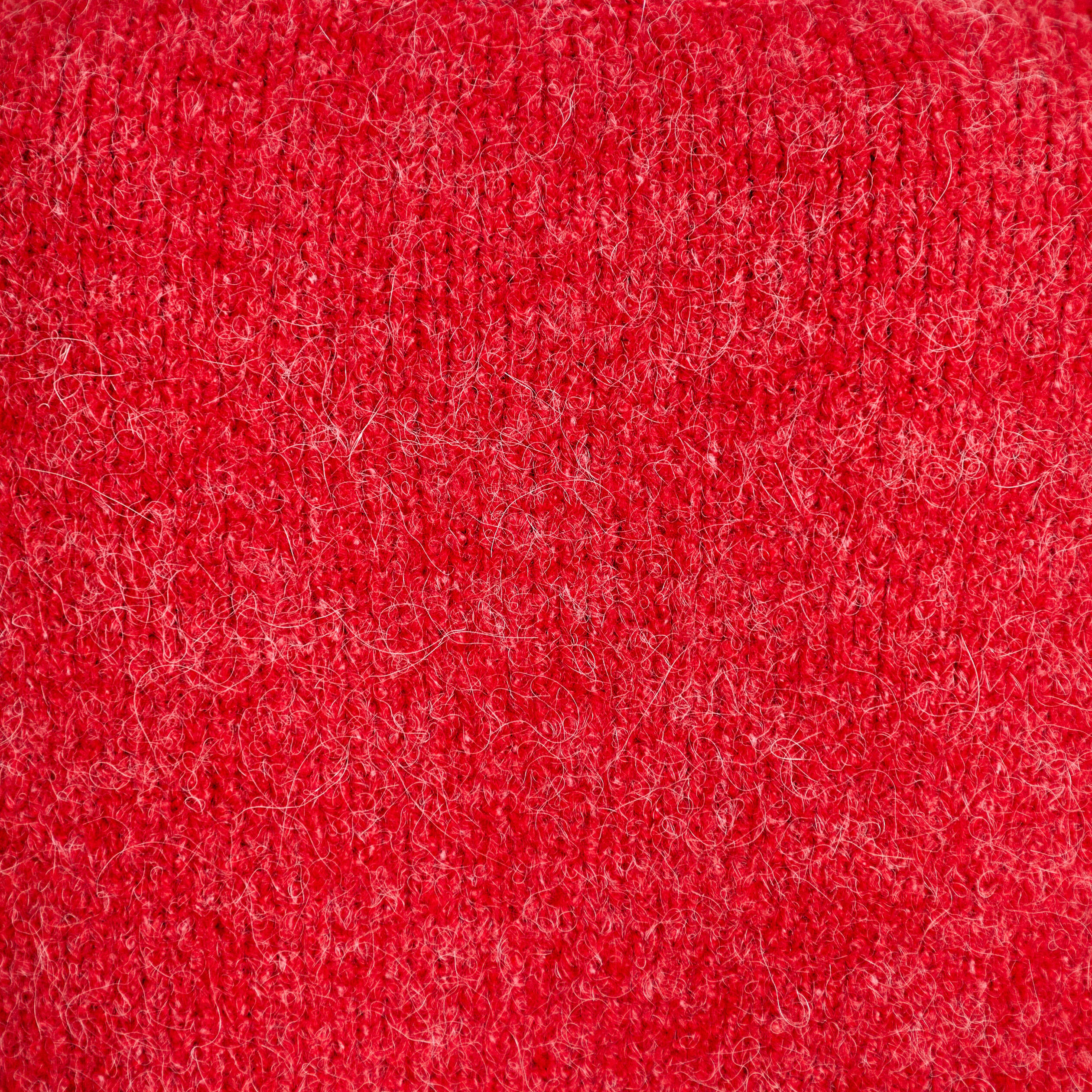 Pull manches courtes rouge femme